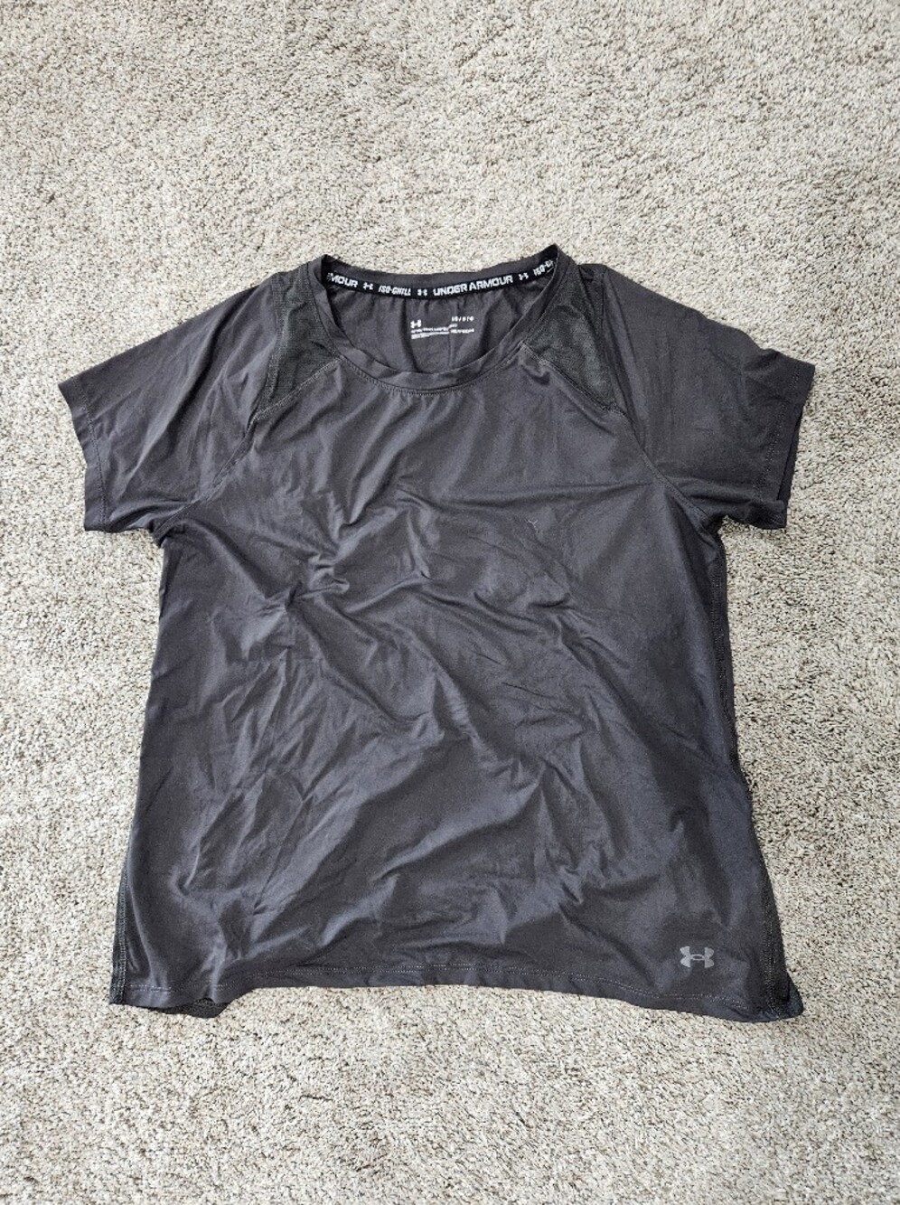 Black Under Armour Women's Workout Shirt - Size LG